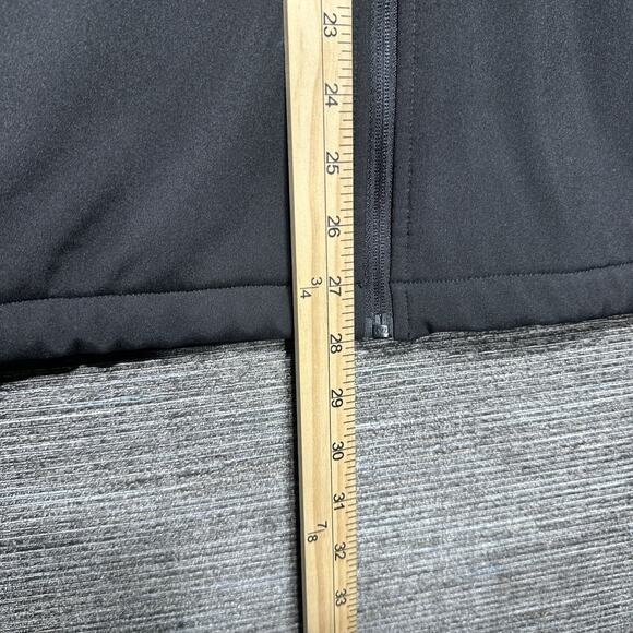 Outdoor Life Jacket Men's Medium Black Full Zip Softshell Full Zip - Picture 6 of 11